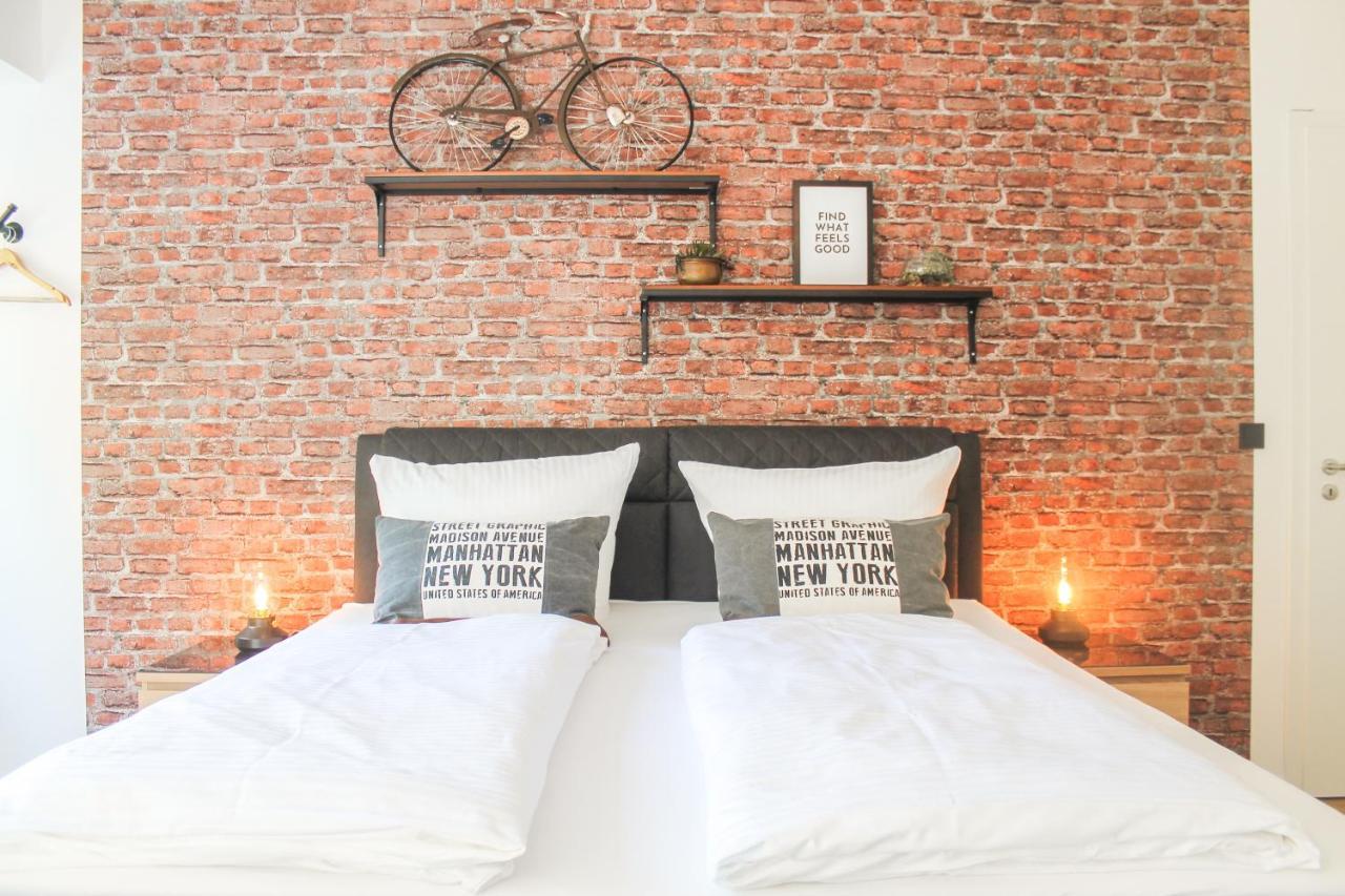 New York Apartment - Fuer Freunde & Familien, Stadtnah, Parkplatz, E-Ladestation, Gitterbox Fuer Fahrraeder, Fitnessstudio, Digitale Gaestemappe Mit Restaurant- Und Unternehmenstipps โคเบลนซ์ ภายนอก รูปภาพ