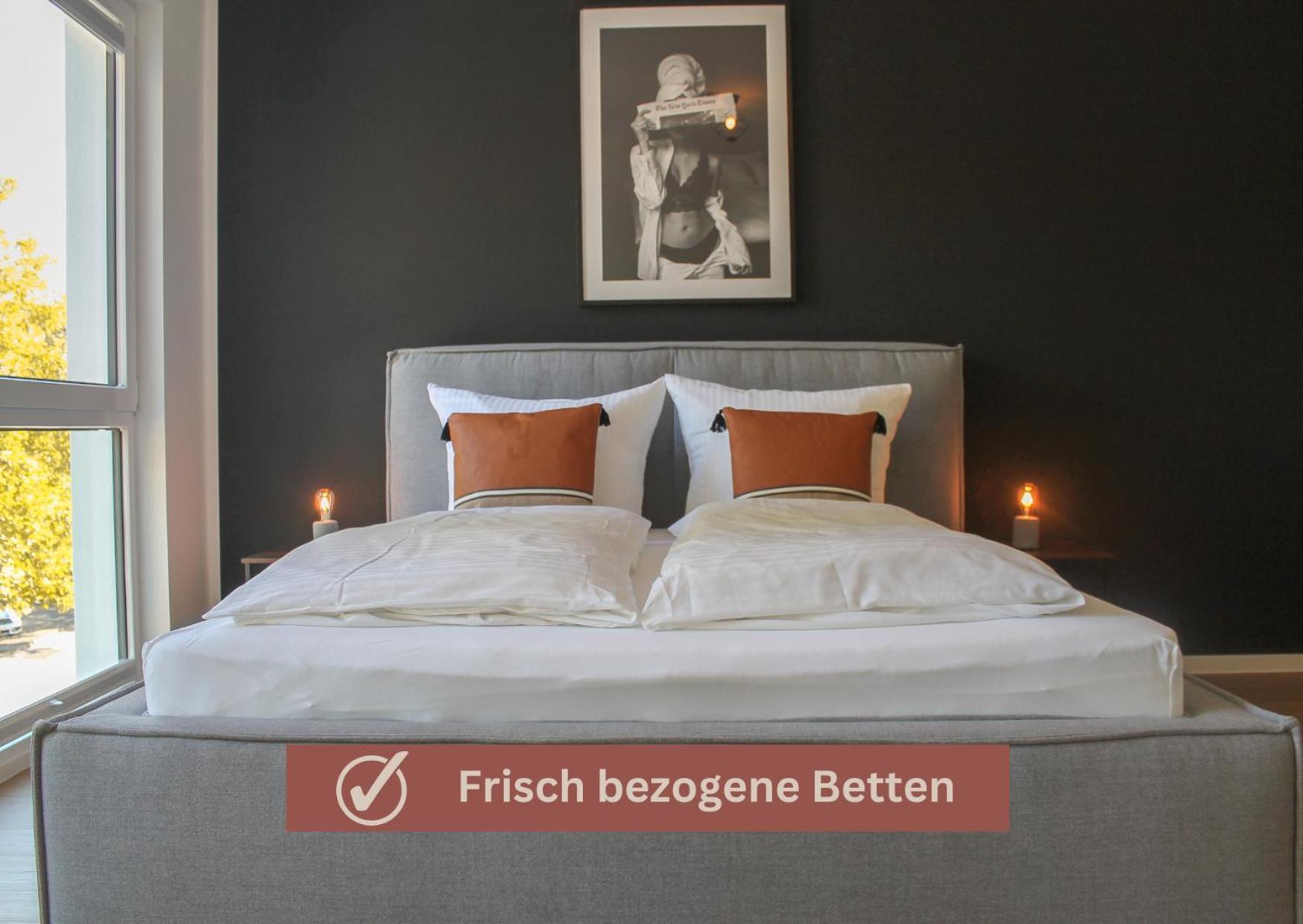 New York Apartment - Fuer Freunde & Familien, Stadtnah, Parkplatz, E-Ladestation, Gitterbox Fuer Fahrraeder, Fitnessstudio, Digitale Gaestemappe Mit Restaurant- Und Unternehmenstipps โคเบลนซ์ ภายนอก รูปภาพ